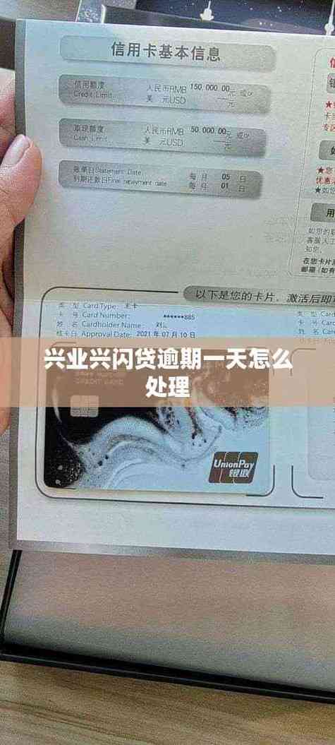 兴闪贷逾期一天怎么办