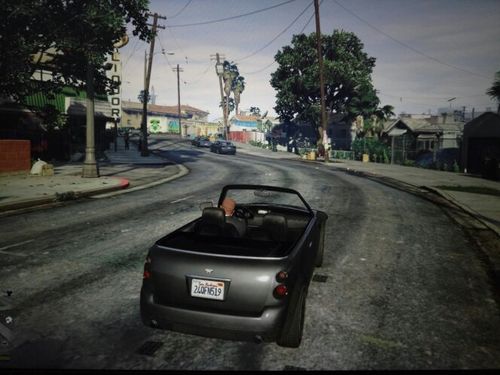 gta5远处模糊画面设置