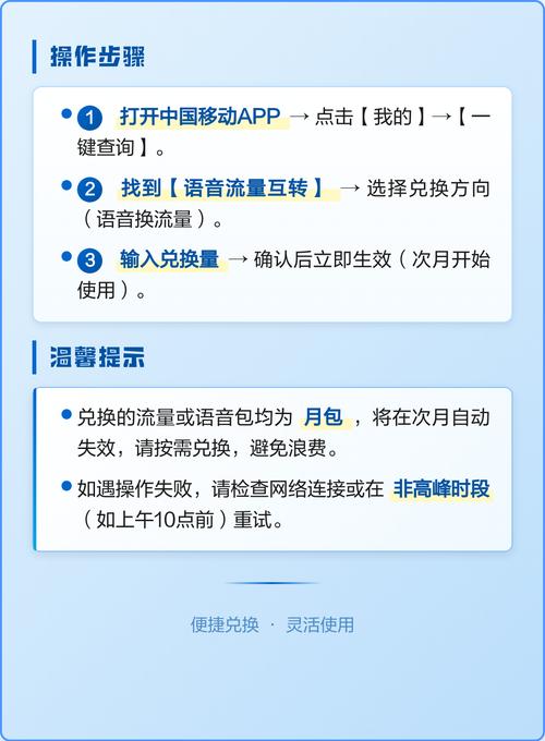 中国移动语音兑换流量步骤