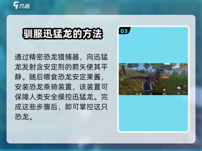 驯服恐龙的方法游戏截图