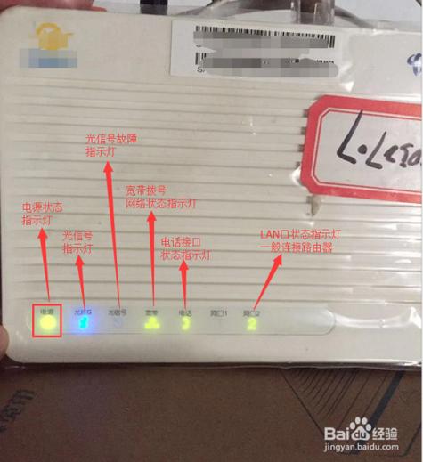 联通光纤猫正常亮灯图中文缩略图