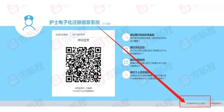 护士网上电子注册入口