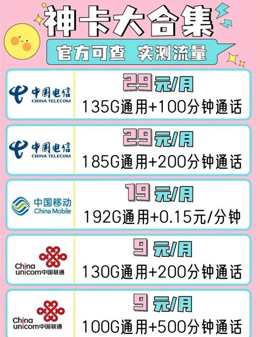 国内流量自由畅玩月包