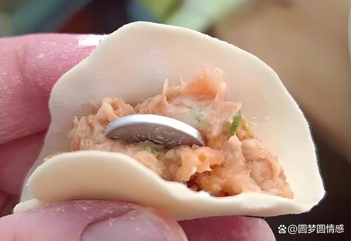 春节饺子包硬币
