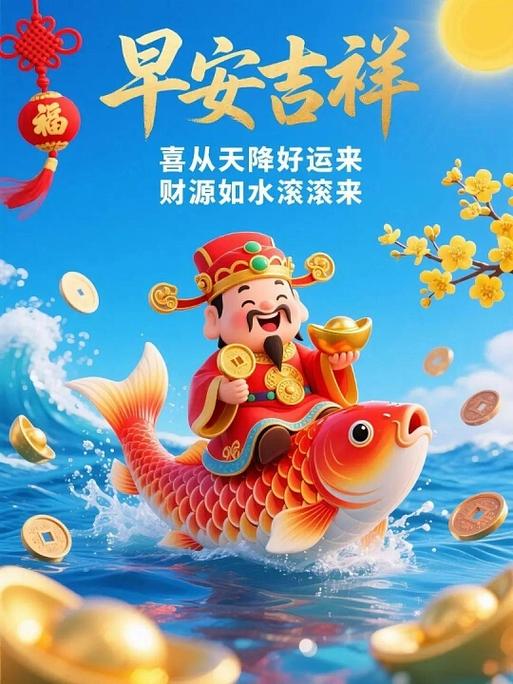 财源如水滚滚来