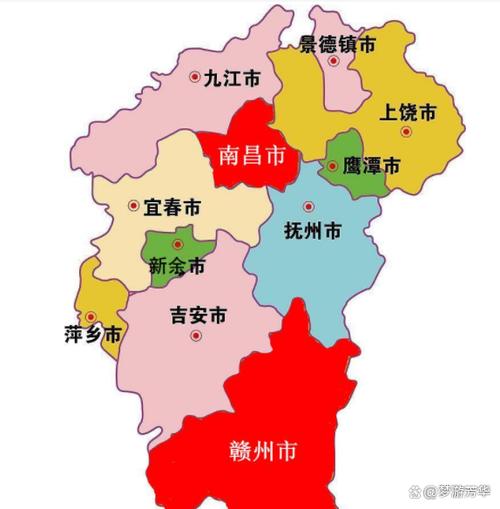 赣州地区地图全图
