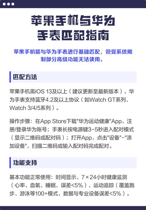 苹果手表可以配对华为手机吗