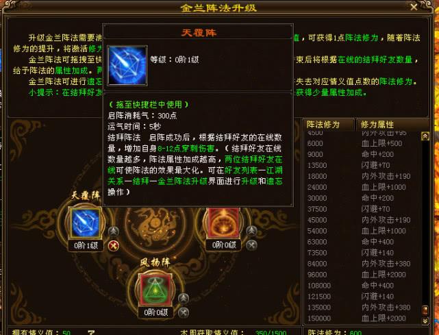 天龙八部结拜10阶数据