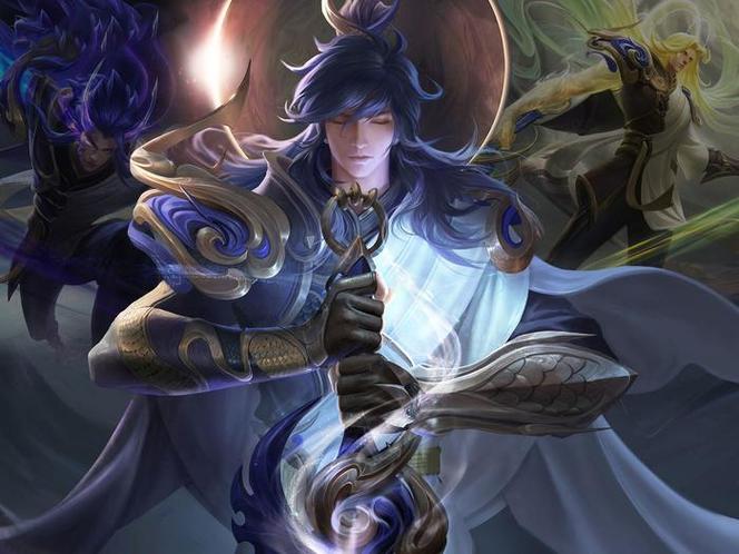 李信一念神魔头像抽象