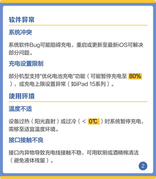 ipad不充电是什么原因