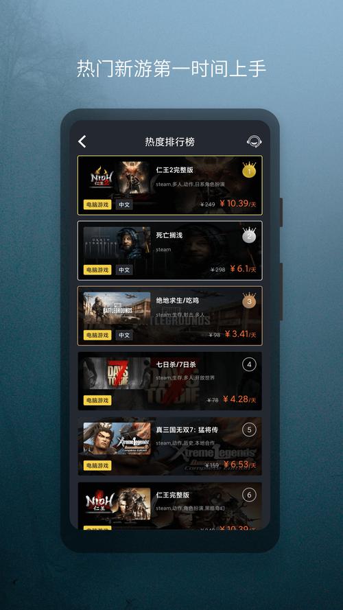 steam游戏详情选项介绍截图