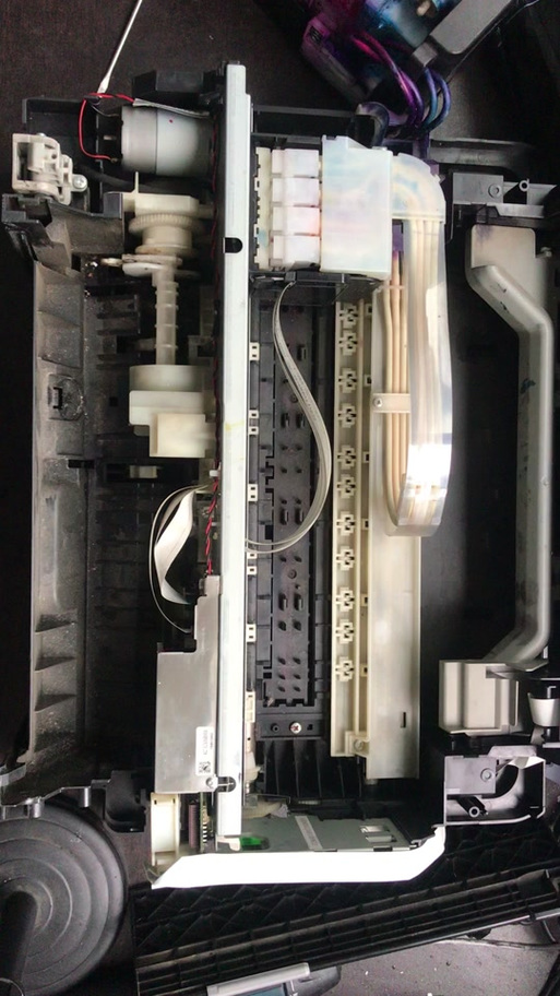 epson打印机显示卡纸,但没有卡纸缩略图