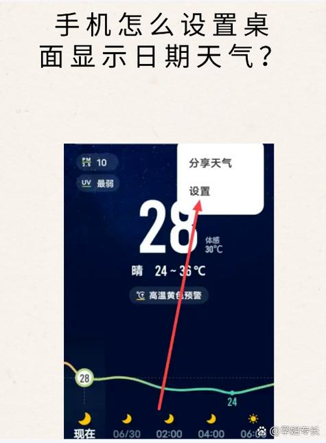 华为nova桌面天气怎么调出来缩略图
