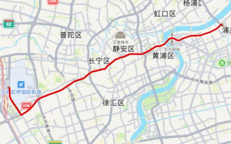 浦东到虹桥最快的方法