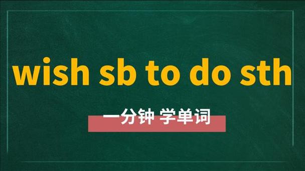 wish to do sth