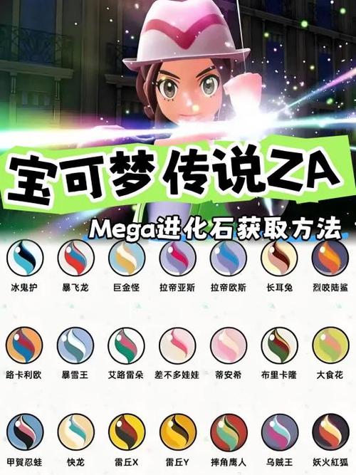 口袋妖怪始源蓝宝石mega石