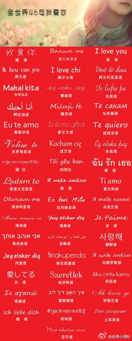 各国文字图片对照