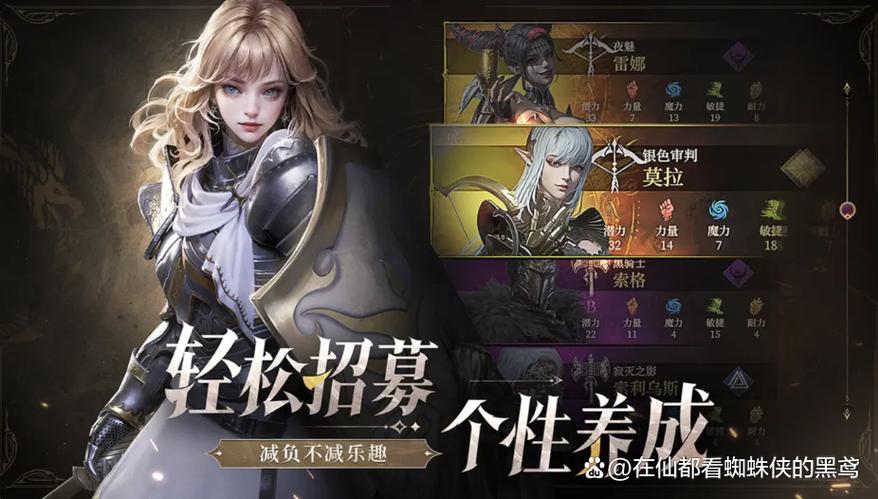 地下城堡4后期最强角色排名