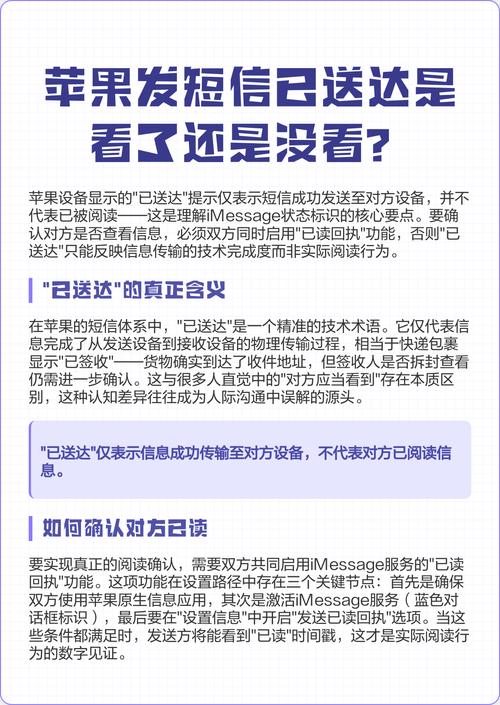 苹果手机发信息已送达是什么意思