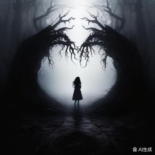 内心阴暗的图片