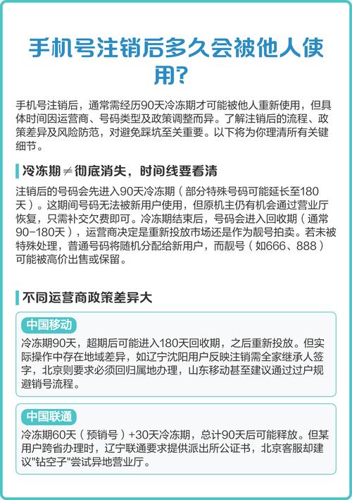 手机号码被注销后会被使用吗
