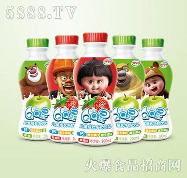 熊出没香蕉牛奶qq星光广告