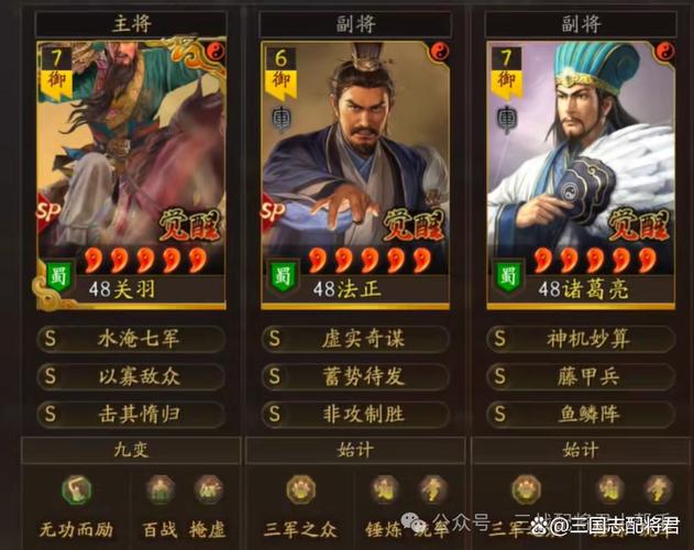 诸葛亮T0十大最强阵容