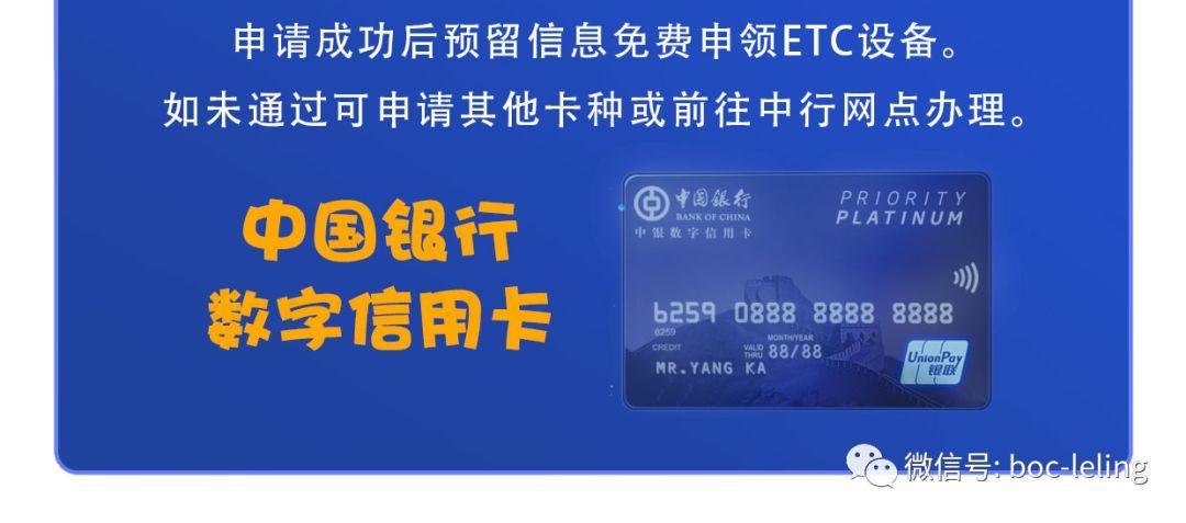 中国银行etc信用卡