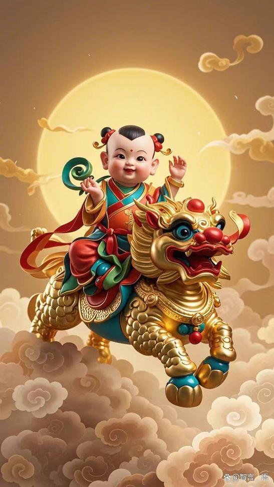 五位财神童子