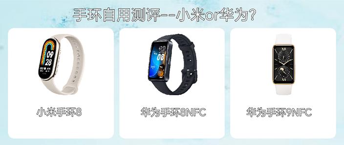 小米手环8和华为手环8的区别