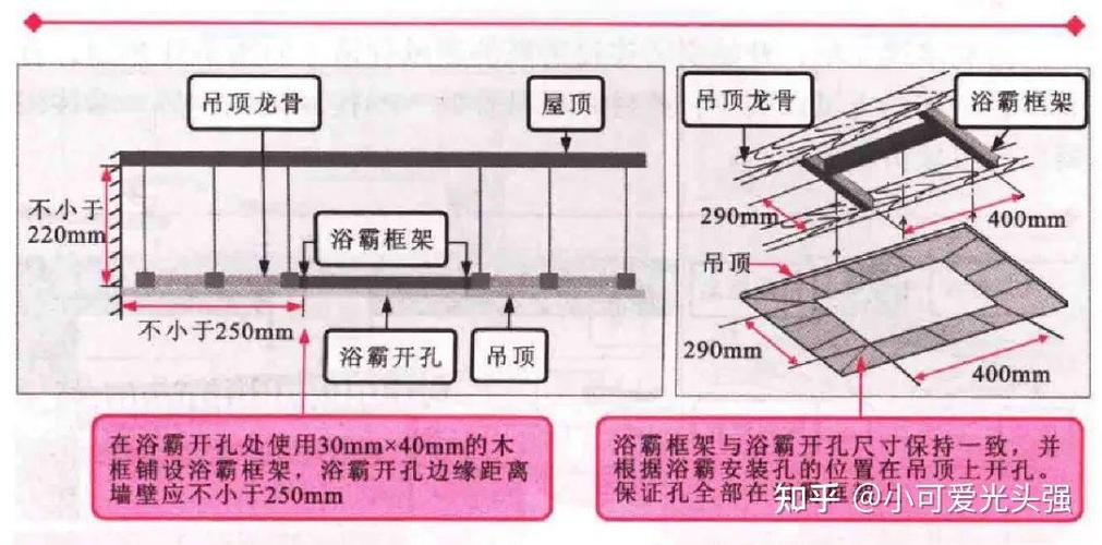 吊顶浴霸安装视频全过程视频