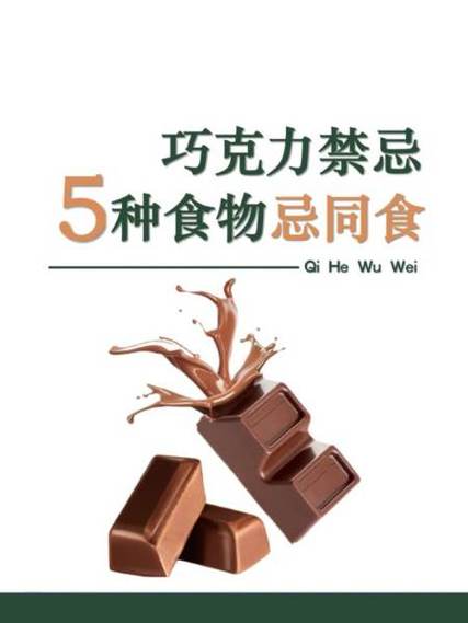 巧克力食用禁忌
