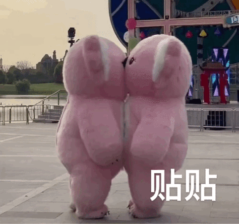 贴贴表情包什么意思
