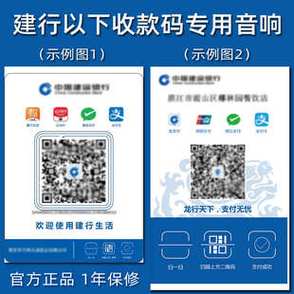 建行收款码音响没声音