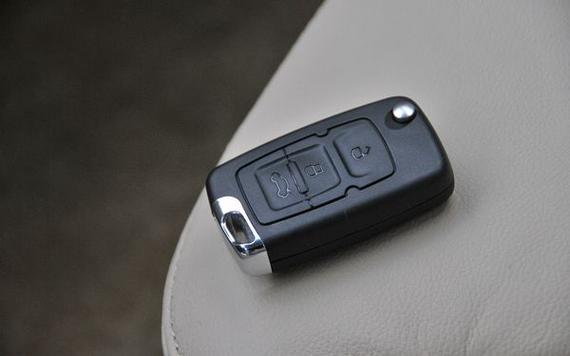 折叠车钥匙合不住了