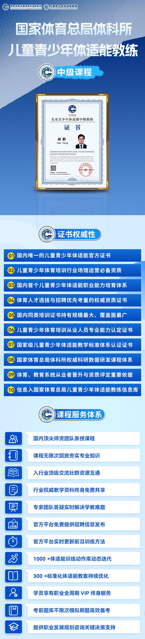 体适能教练资格证报名入口