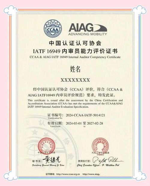 汽车行业标准16949