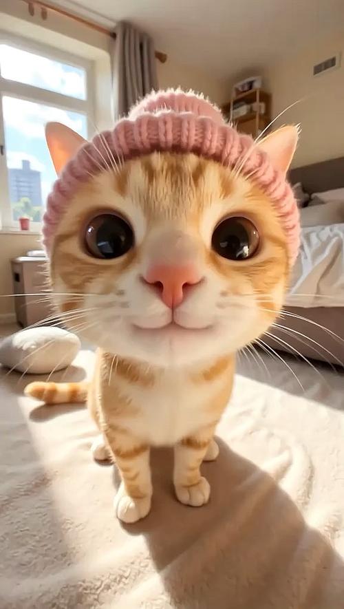 小猫咪小猫咪喵喵喵身子胖胖的