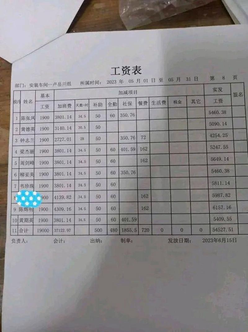原始工资单凭证能伪造吗
