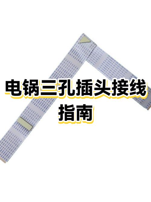 家用电锅的插头接线方式
