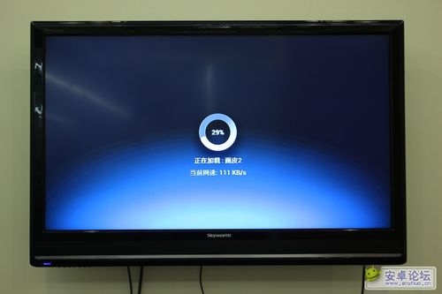 网络电视一直显示数据加载截图