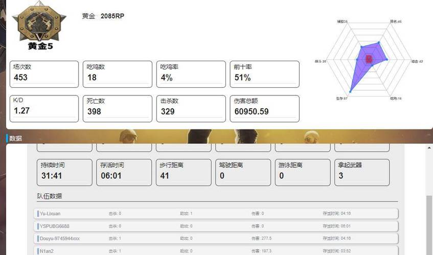 查pubg战绩的网站