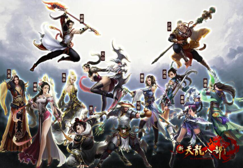 天龙八部怎么转换门派图标