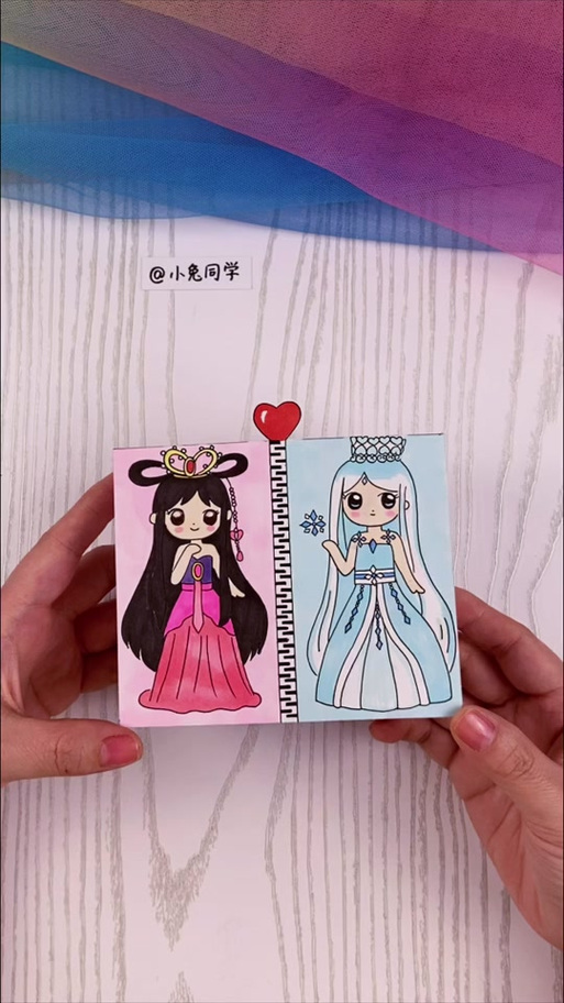 怎么制作叶罗丽盲盒教程
