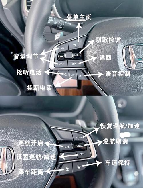 09款本田奥德赛中控图解