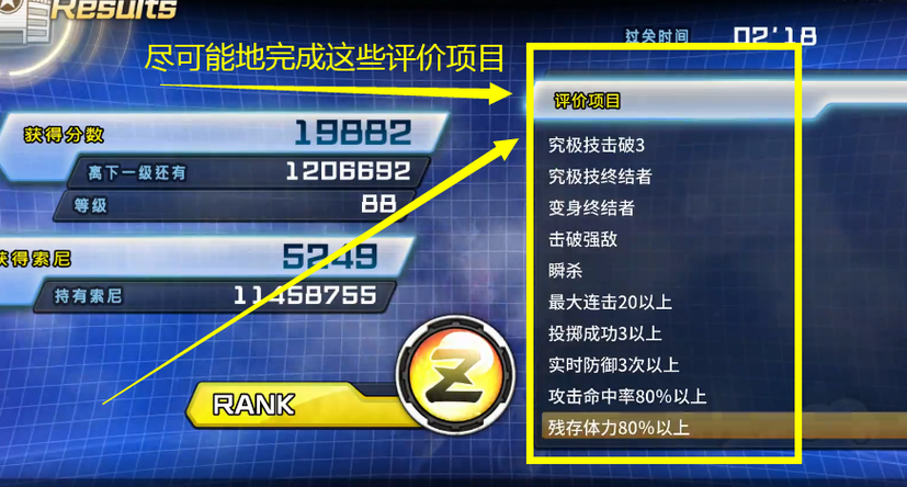 龙珠超宇宙2变身属性表