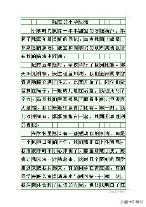 我的校园生活作文