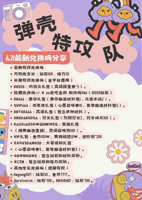 弹壳特攻队兑换码最新12月