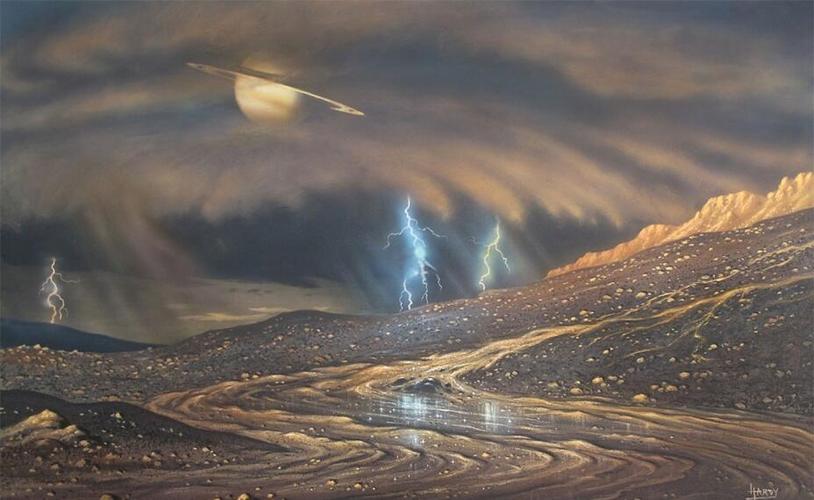 宇宙中会下雨吗