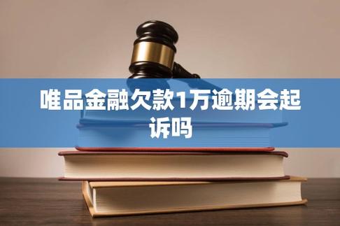 唯品金融逾期会起诉吗